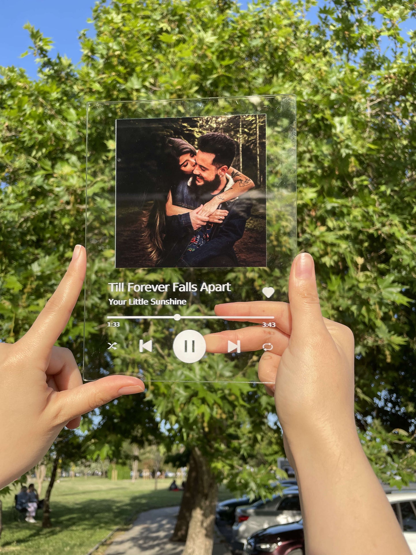 Song Plaque Album Cover Acrylic Music Plaque Personalized Gift