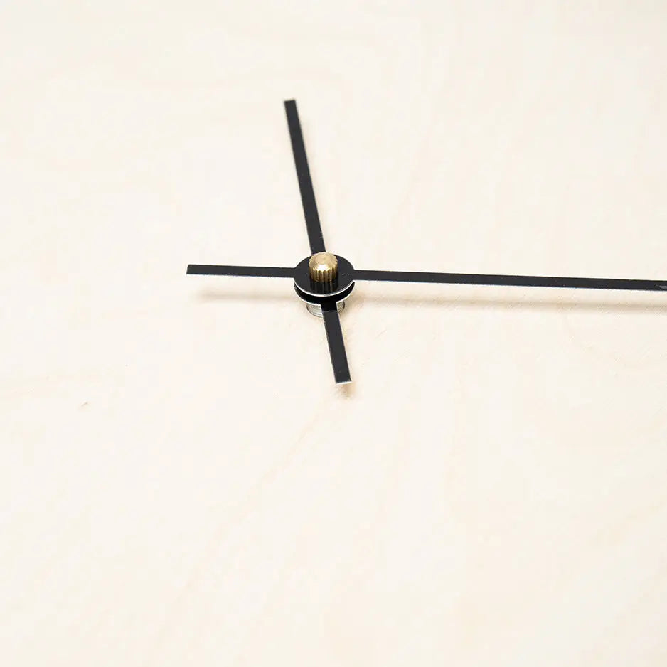 12x12 Customized Clock Wood Print