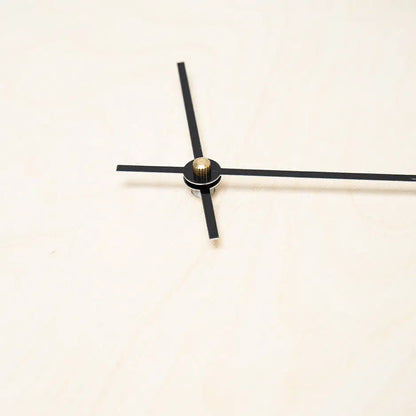 12x12 Customized Clock Wood Print