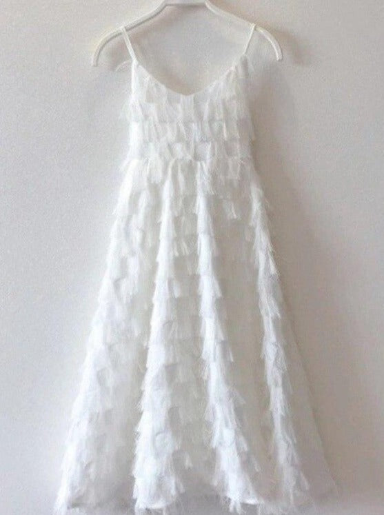 Mommy and Me Matching Angels White Maxi Dress