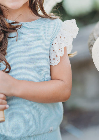 Saltwater Soft Knit Shorts Set