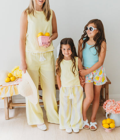 Lemon Drop Women's Pant Set