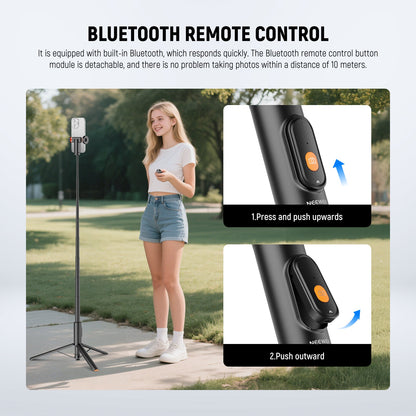 NEEWER BASICS PA992 Quick Release Selfie Stick Tripod For Smartphone