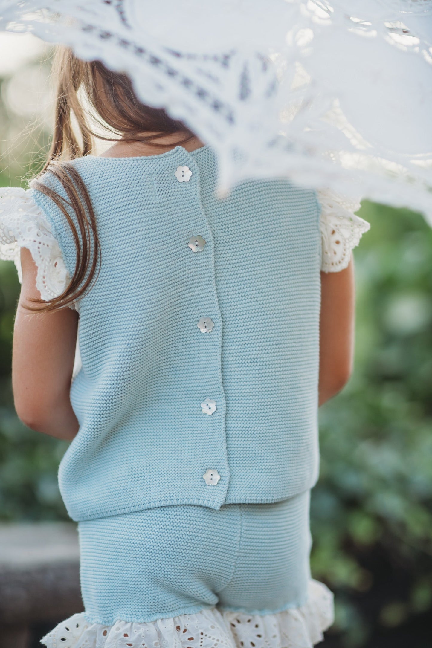 Saltwater Soft Knit Shorts Set