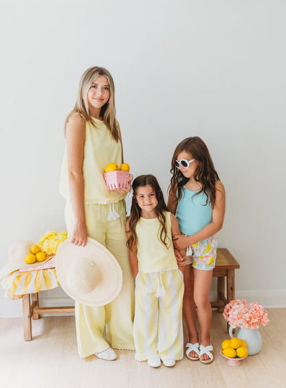 Lemon Drop Women's Pant Set