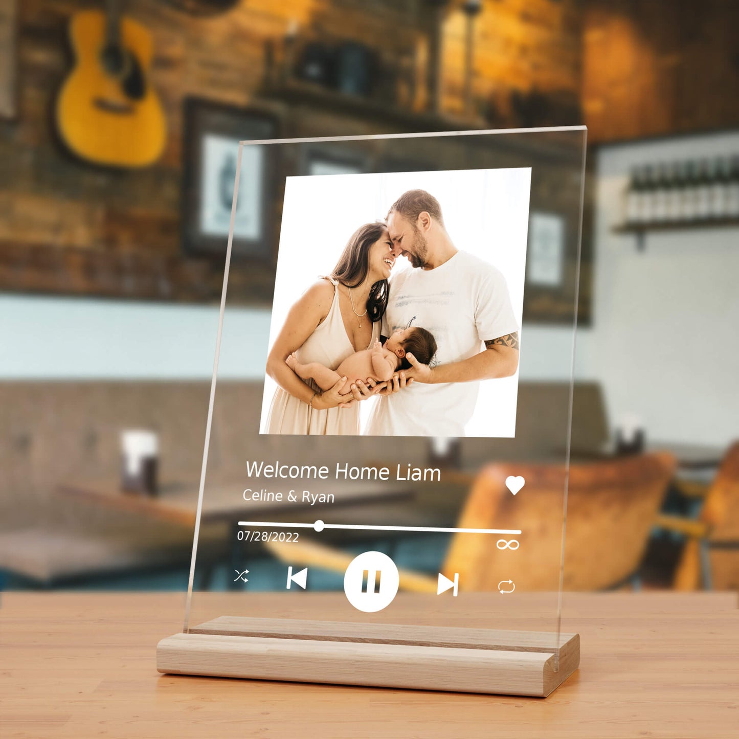 Song Plaque Album Cover Acrylic Music Plaque Personalized Gift