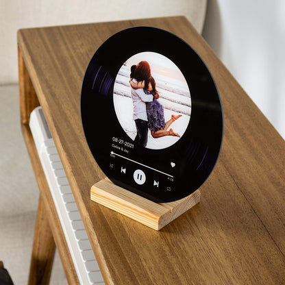 Song Plaque Vinyl Printing Record Acrylic Personalized Song