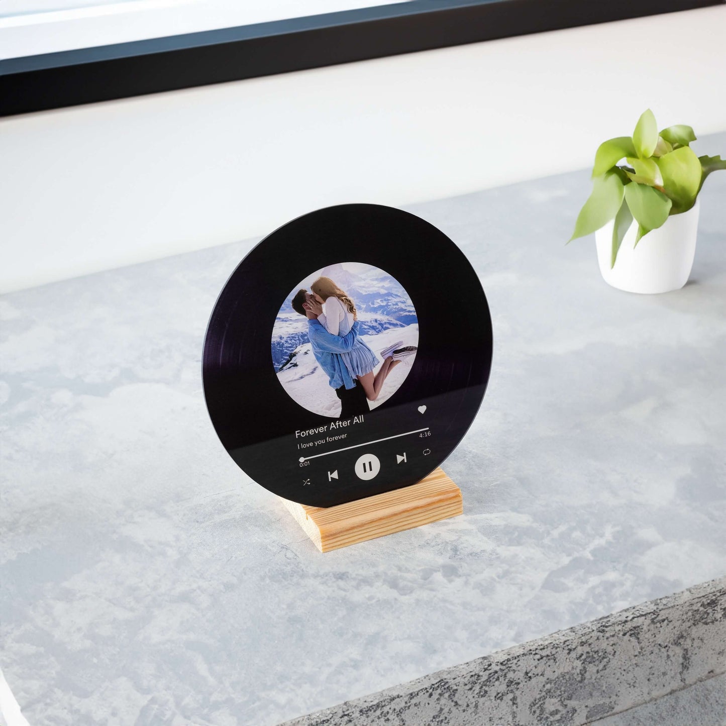 Song Plaque Vinyl Printing Record Acrylic Personalized Song