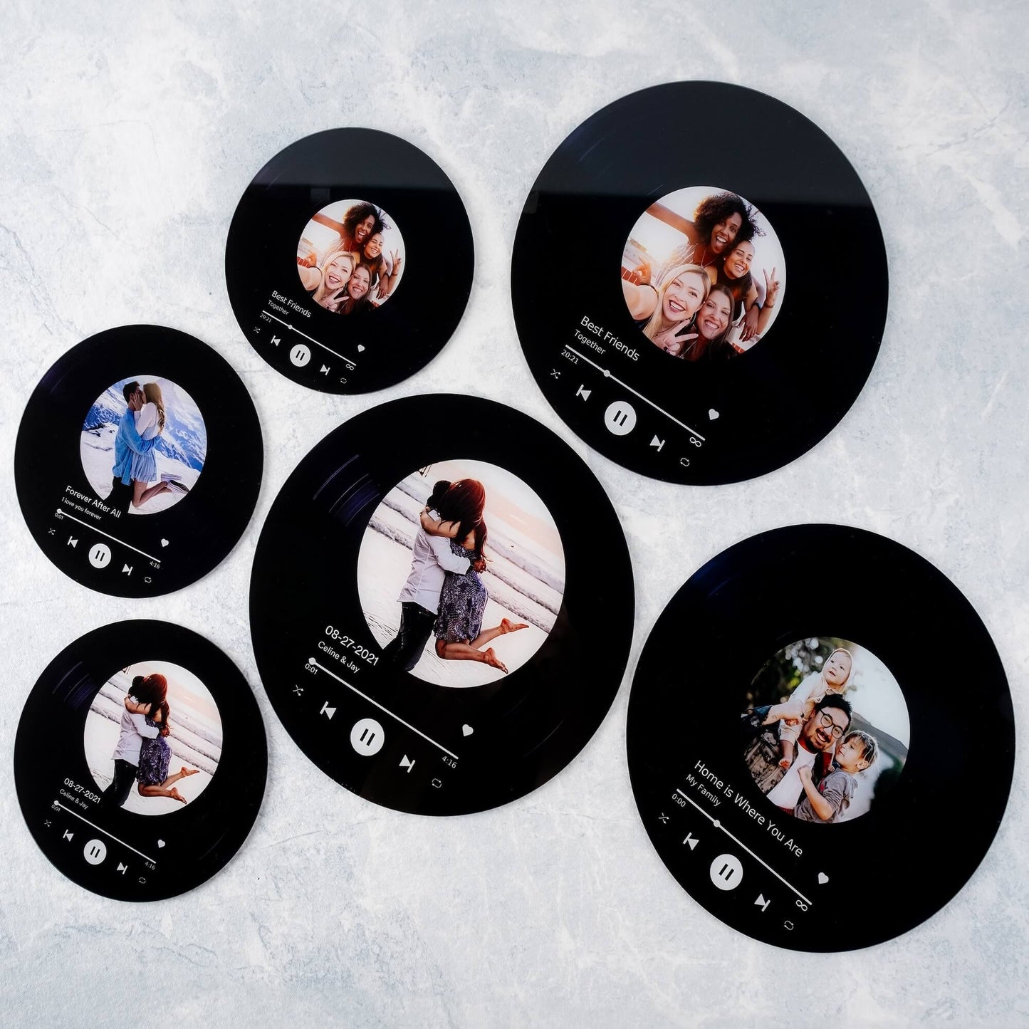 Song Plaque Vinyl Printing Record Acrylic Personalized Song