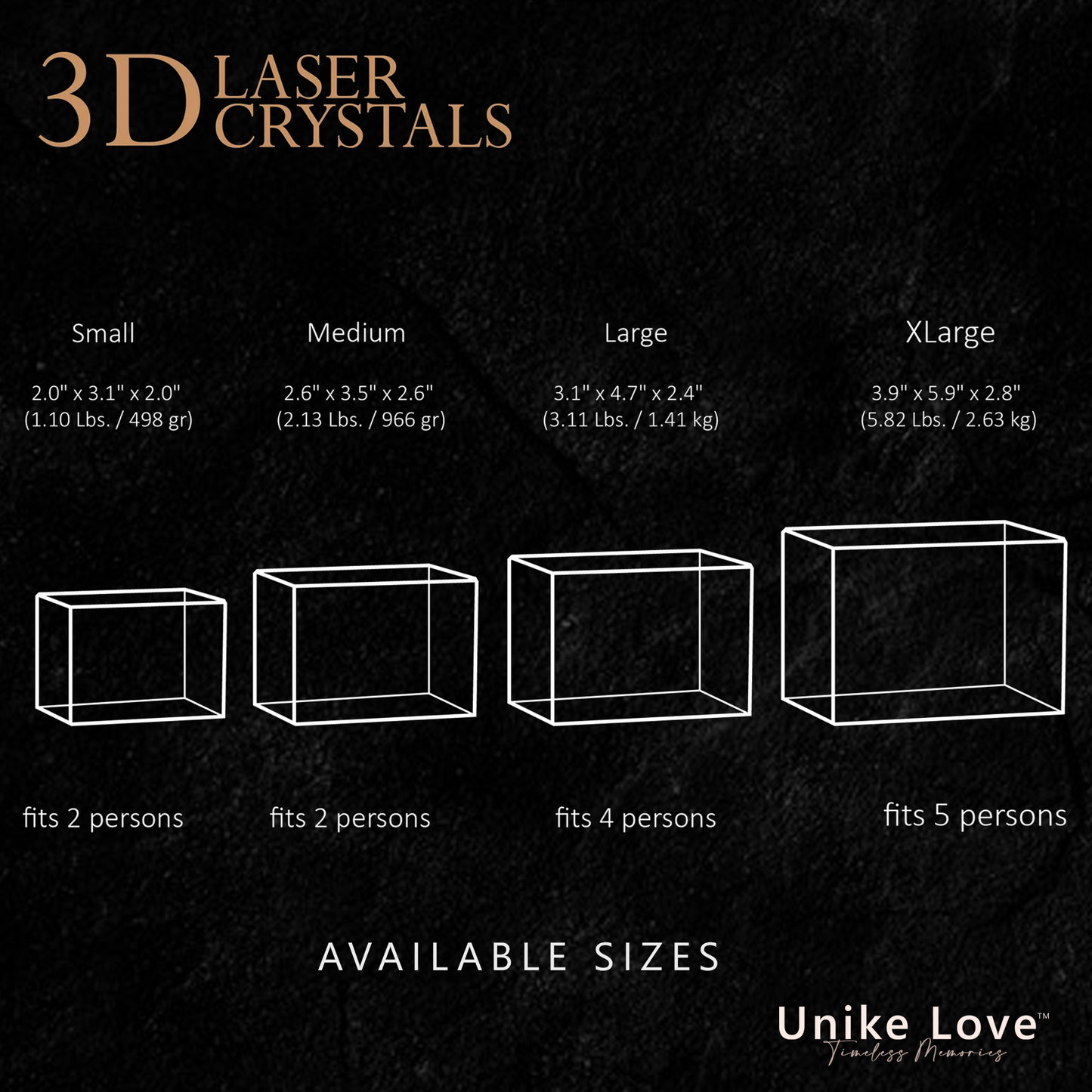 Perfect Pets Lovers Gift | 3D Photo Crystal Brick | Luxury Detail | Personalized Laser Engraving.