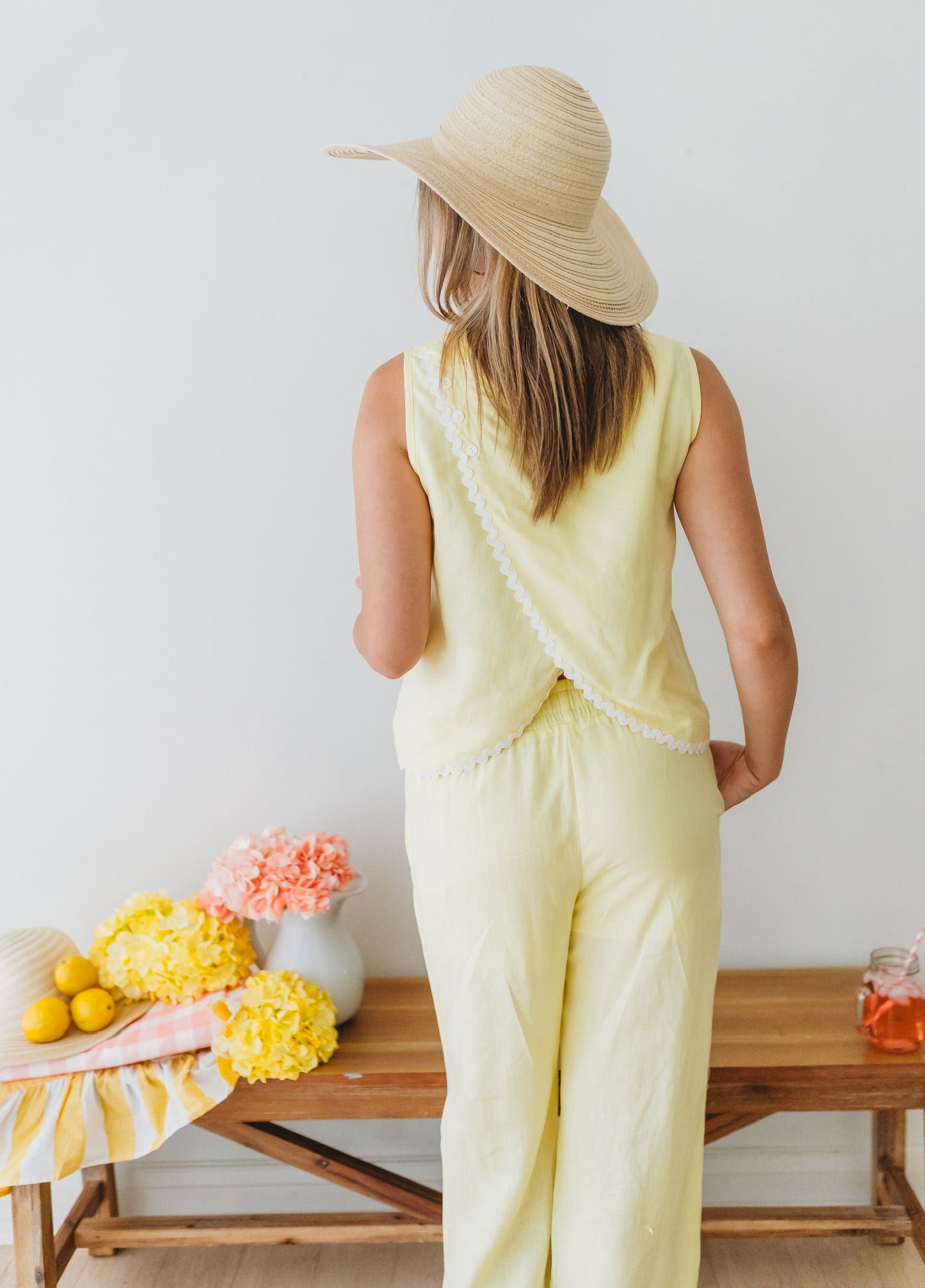 Lemon Drop Women's Pant Set