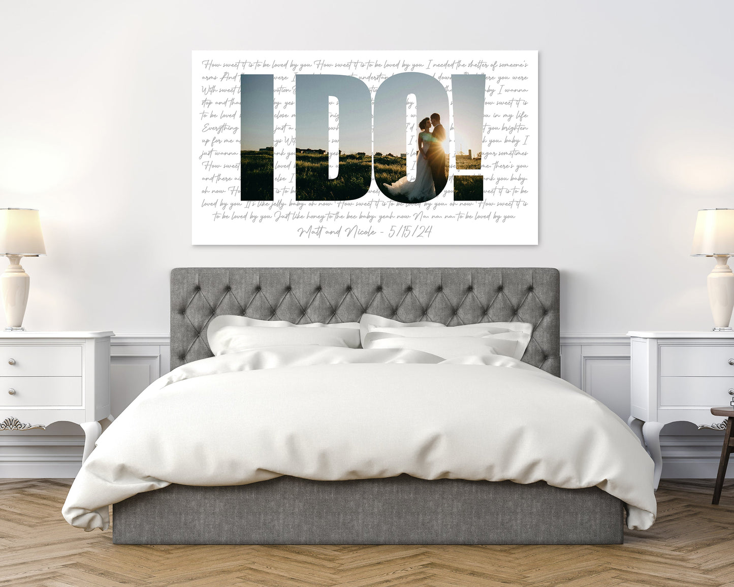 Custom Letter Photo Collage Gift