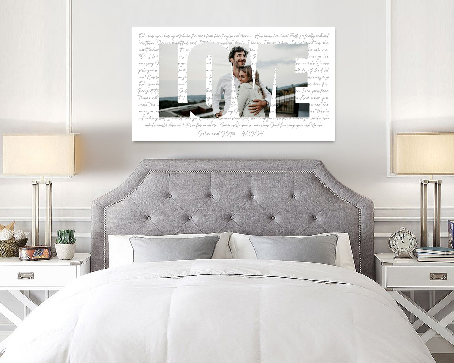 Custom Letter Photo Collage Gift