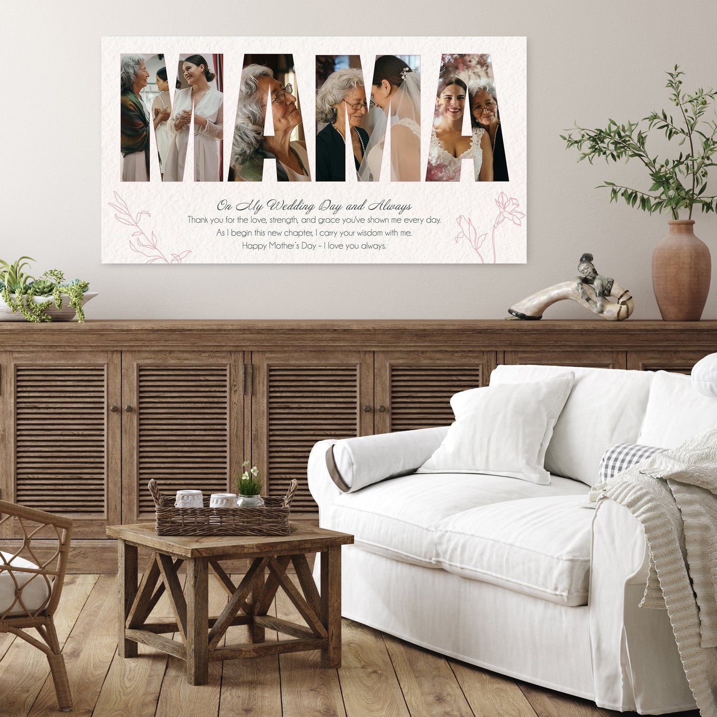 Mom Photo Canvas