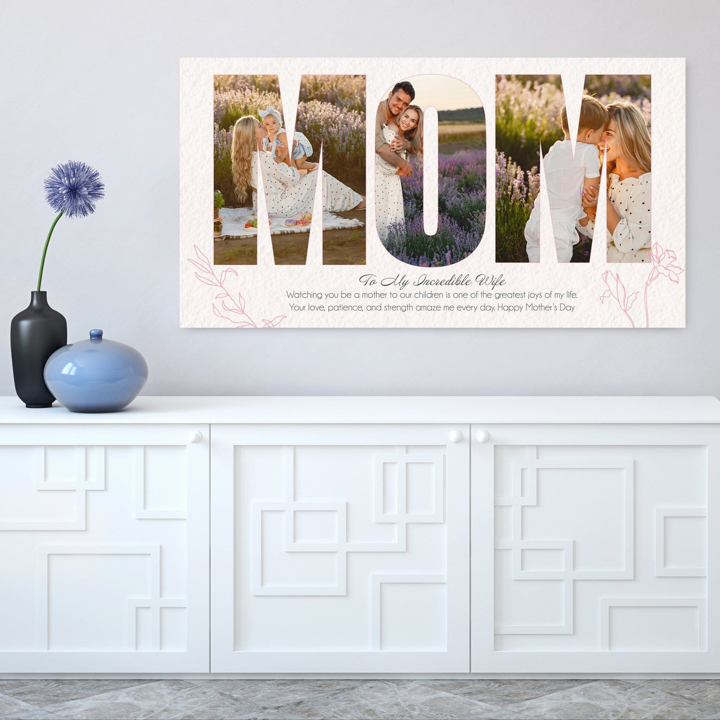Mom Photo Canvas
