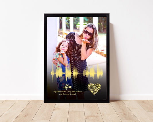 Gift For Mom WIth Photo Using Voice Recording