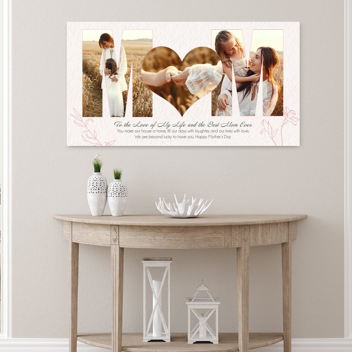 Mom Photo Canvas