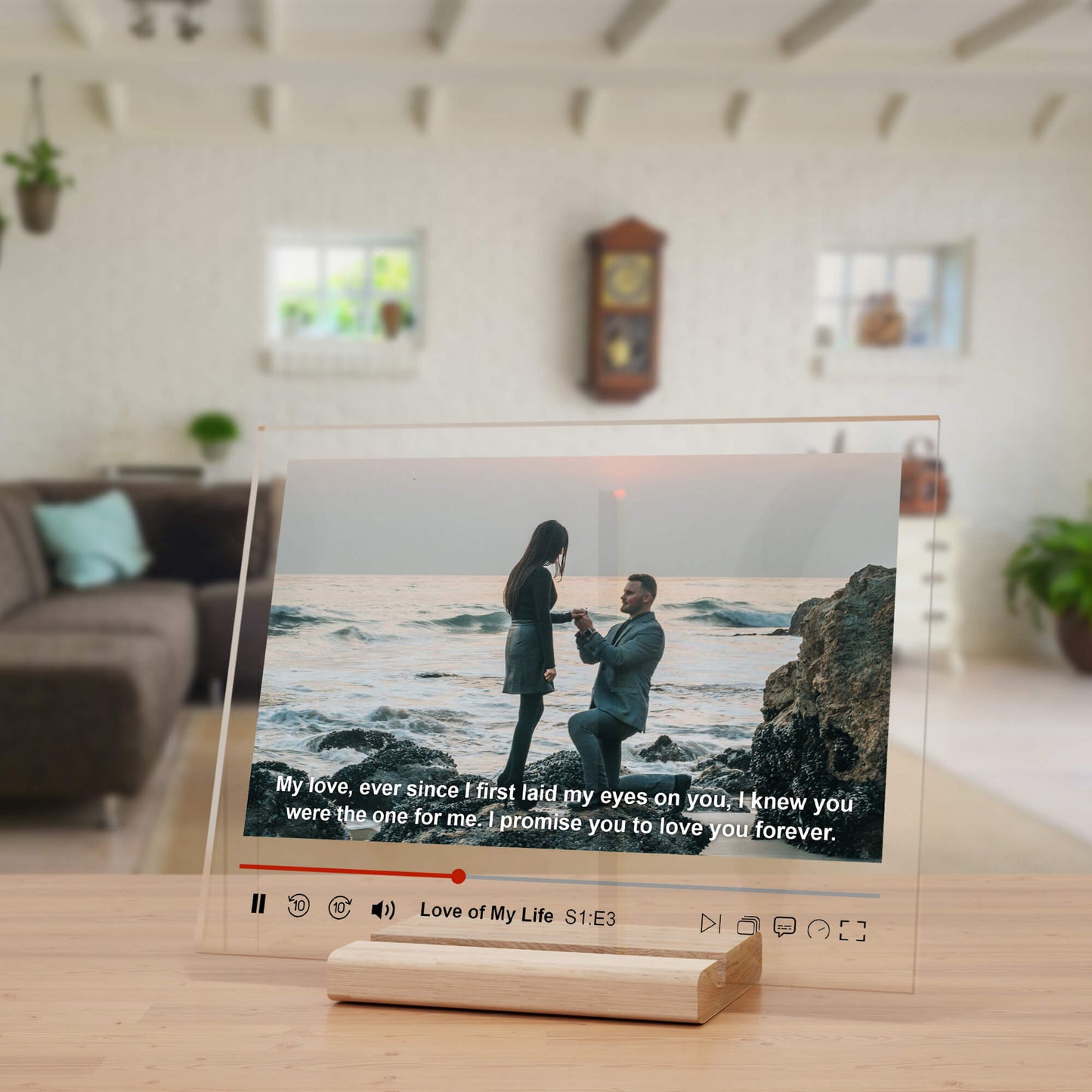 Movie Player Acrylic Plaque