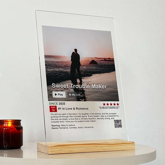 Movie Poster Acrylic Plaque