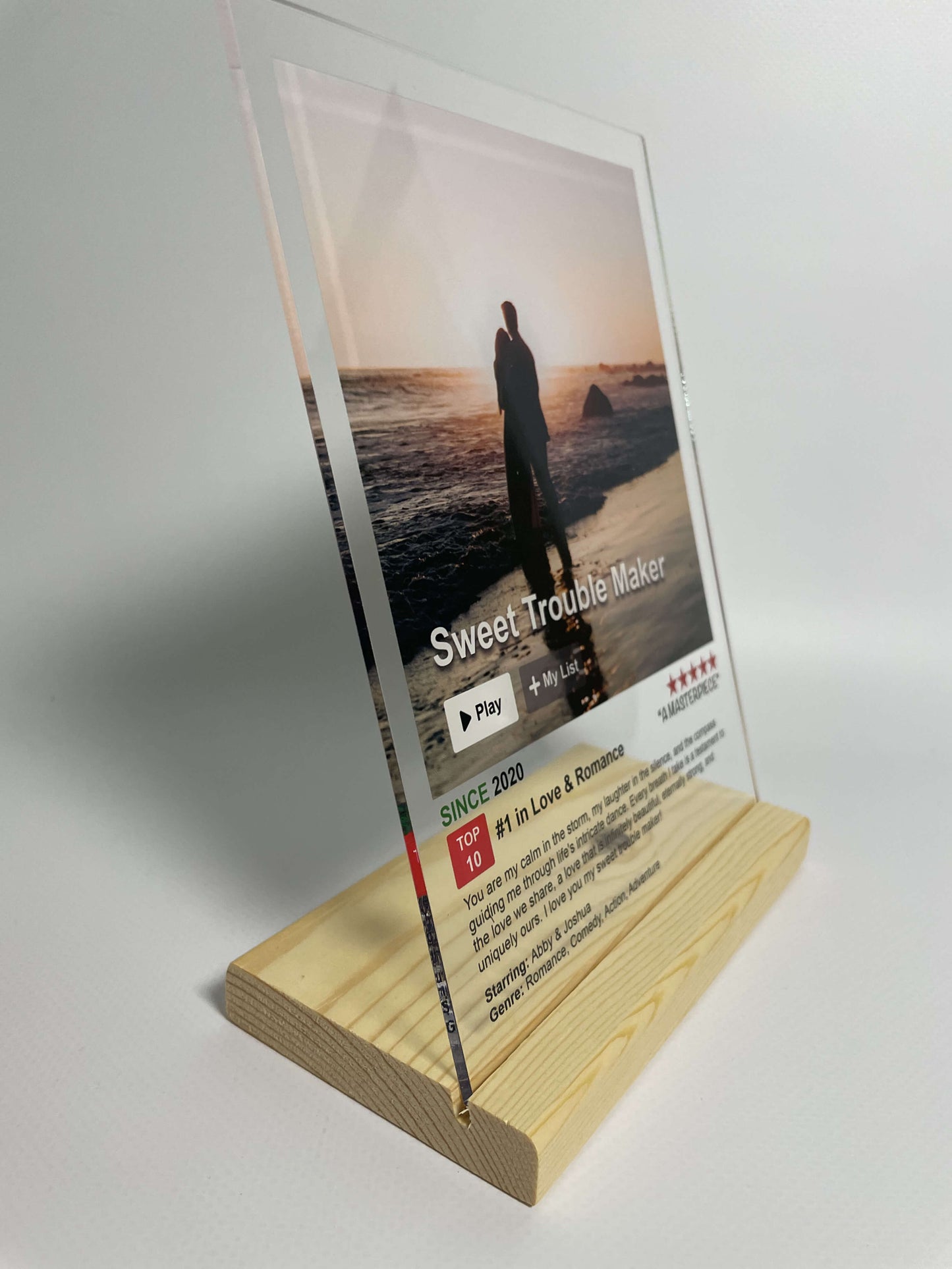 Movie Poster Acrylic Plaque