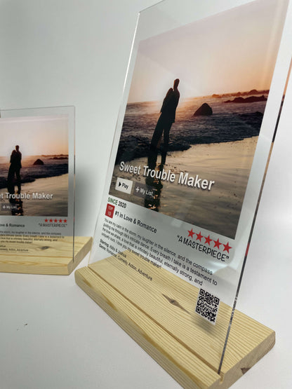 Movie Poster Acrylic Plaque