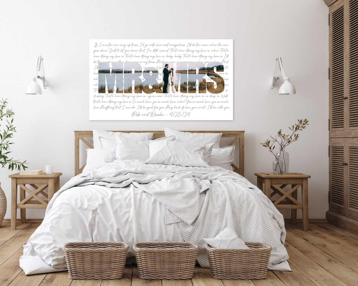 Custom Letter Photo Collage Gift