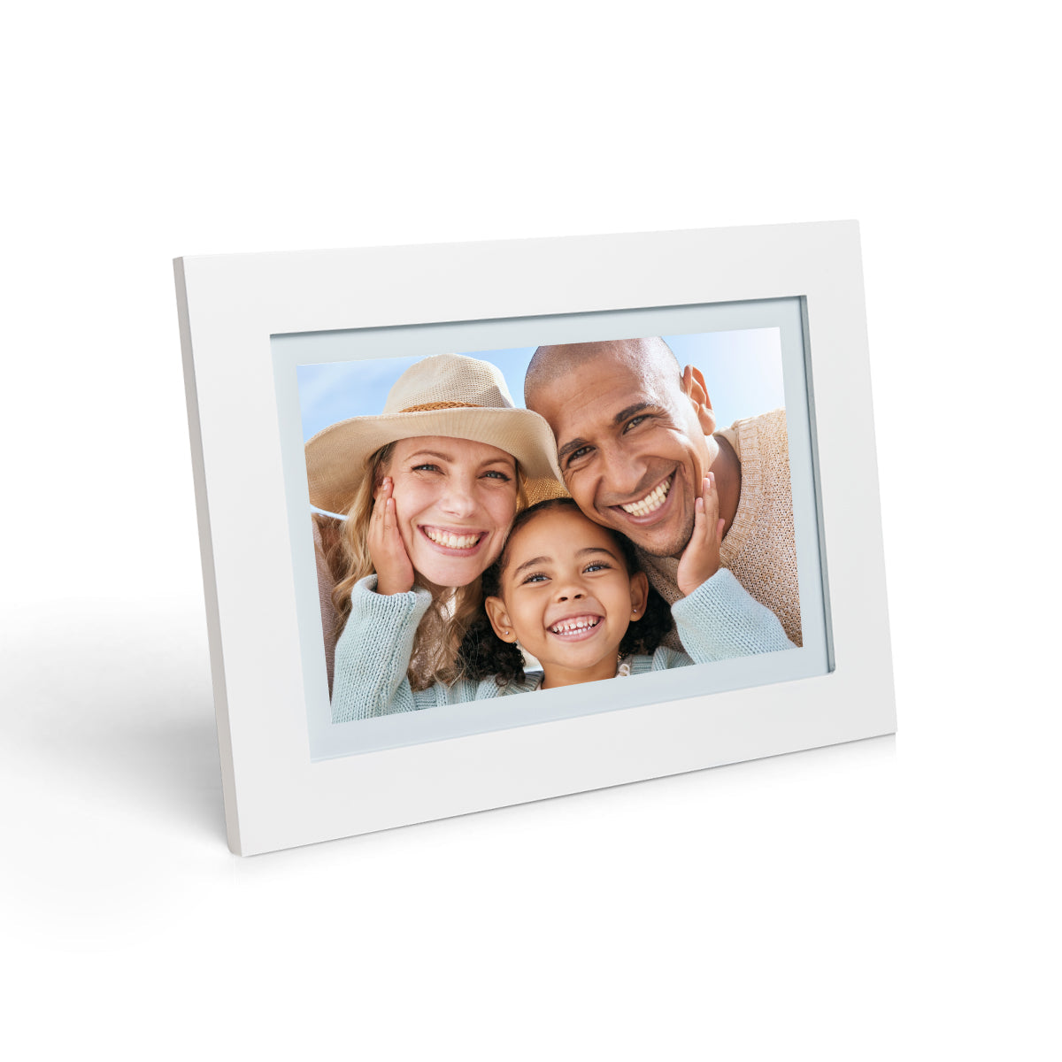 PhotoSpring Classic Digital Frame (White)
