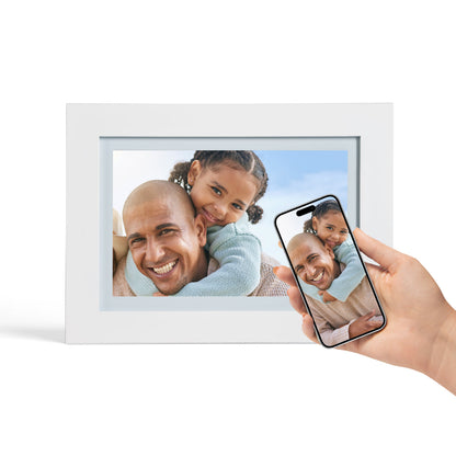 PhotoSpring Classic Digital Frame (White)
