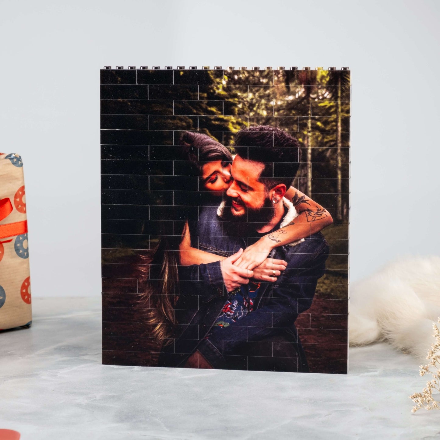 Custom Building Brick Personalized Photo Block Puzzle