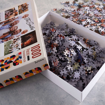 Custom Jigsaw Puzzle Personalized Gift with Box 99/500/1000 Pieces, Custom Photo Puzzle, Portrait Puzzle