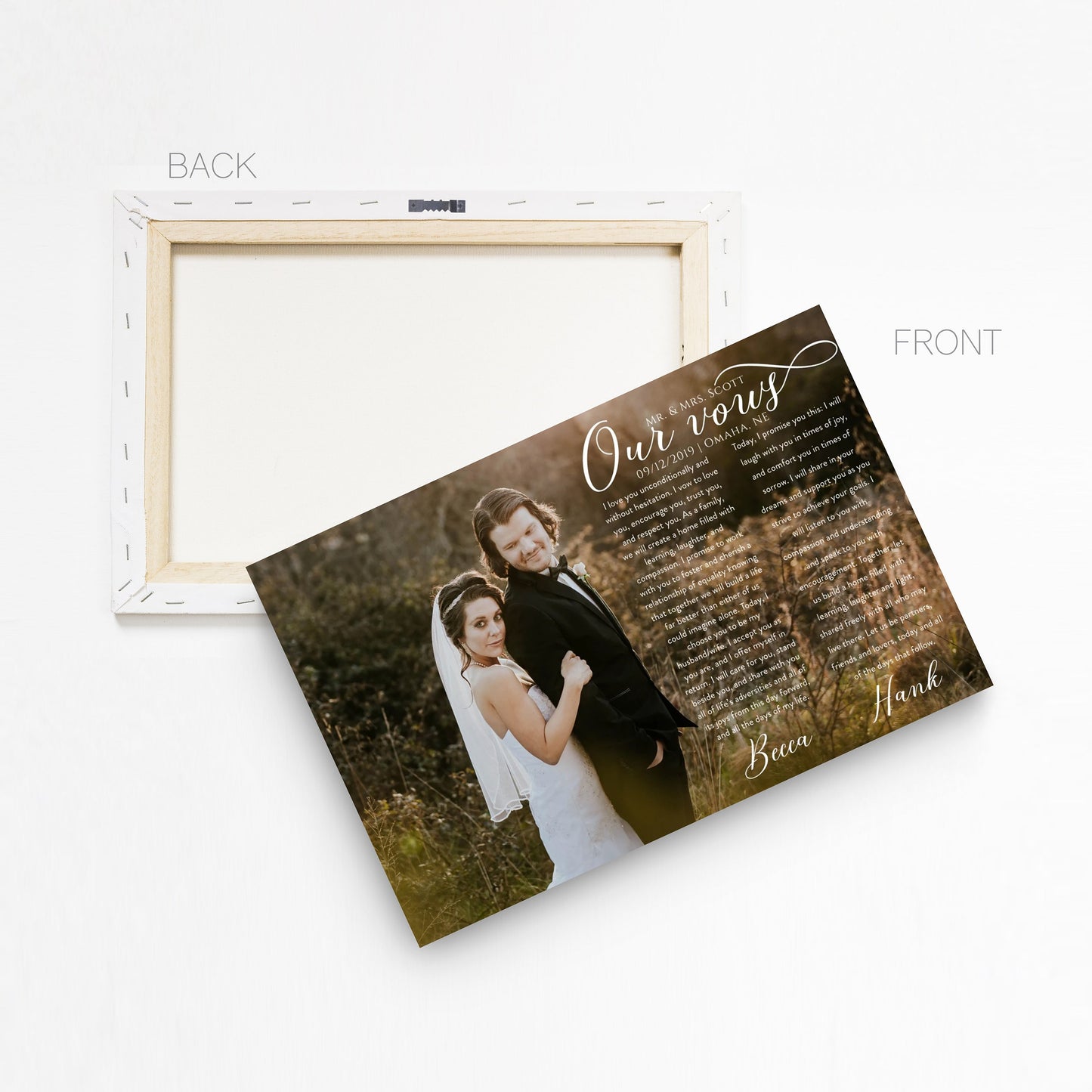 Our Vows Anniversary Gift For Her Or Him