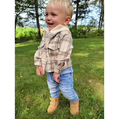 Beige Flannel - Infant