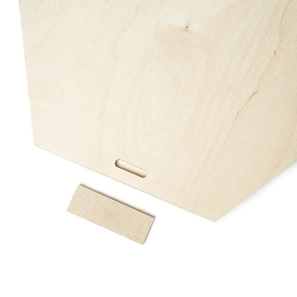Birch Vintage Matte Shaped Wood Print