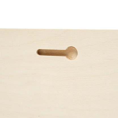 Birch Vintage Matte Shaped Wood Print