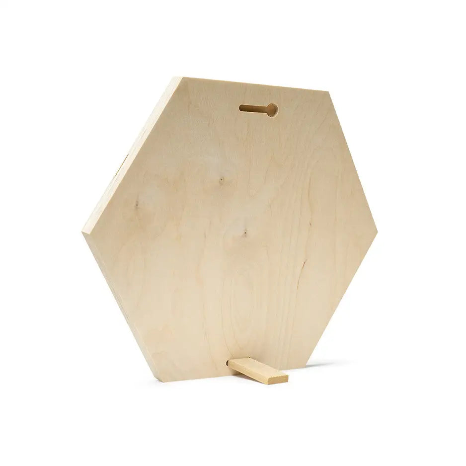 Birch Vintage Matte Shaped Wood Print
