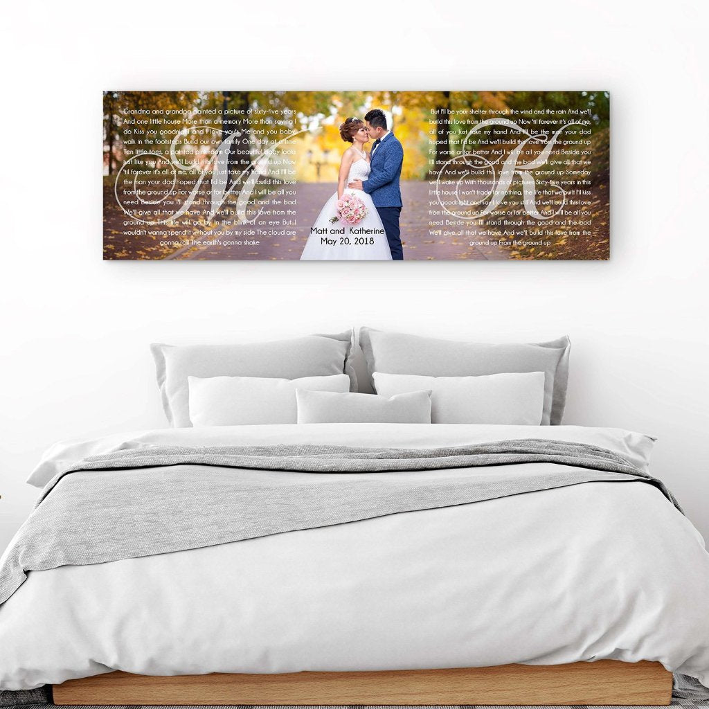 His And Hers Panoramic Canvas
