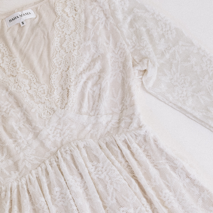Ivory Lace Mommy & Me Dress - Women