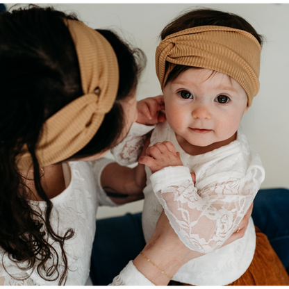 Matching Headbands - Tan